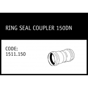 Marley Rubber Ring Joint Ring Seal Coupler 150DN - 1511.150